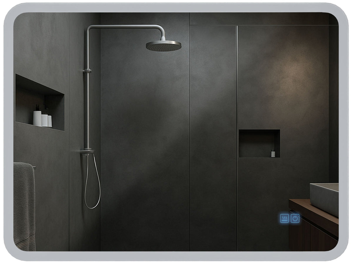 Badspiegel Jericho 60x80 mit Bluetooth – Ansicht 6