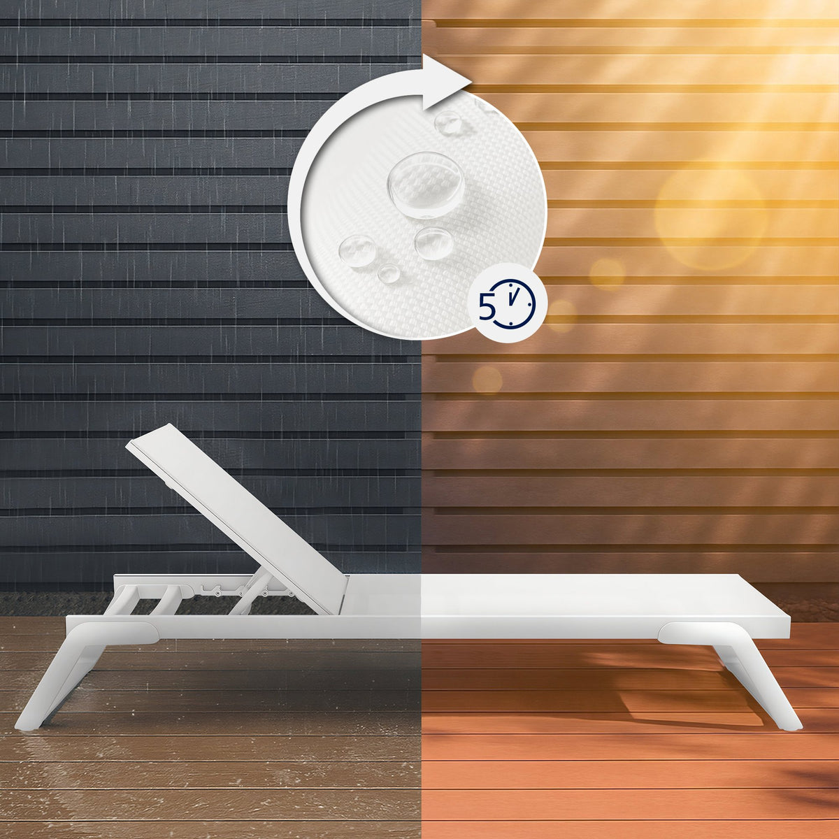 Sonnenliege Tropic – Ansicht 4
