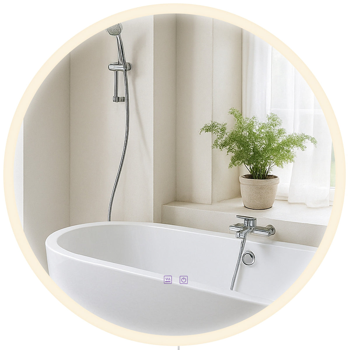 Badspiegel Laconia 70 ohne Bluetooth – Ansicht 5