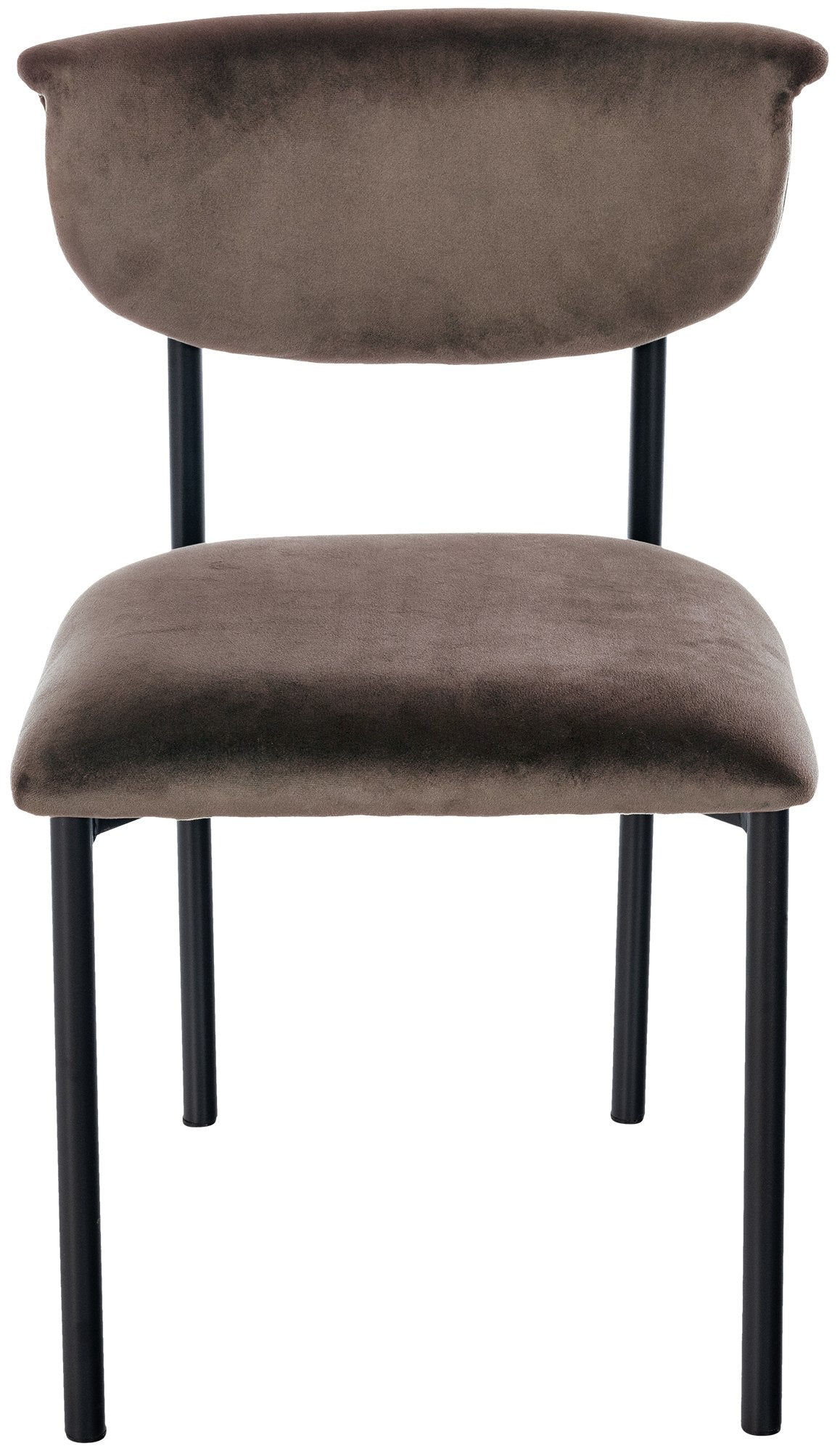 2er Set Besucherstuhl Gambell Samt – Ansicht 6