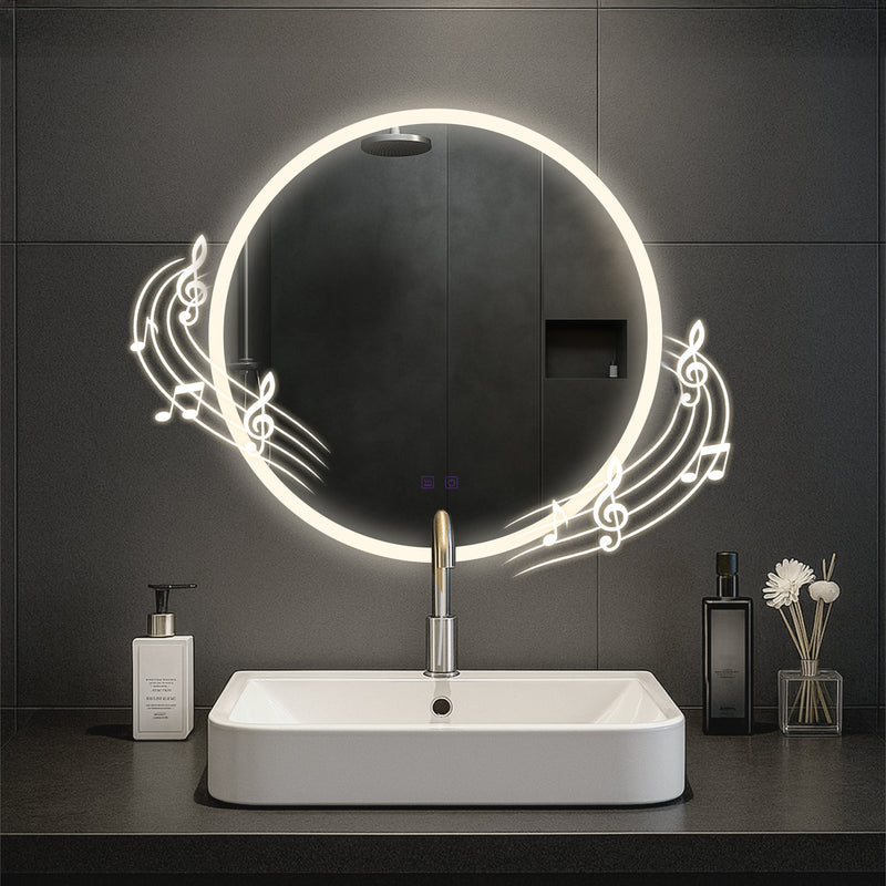 Badspiegel Laconia 60 mit Bluetooth