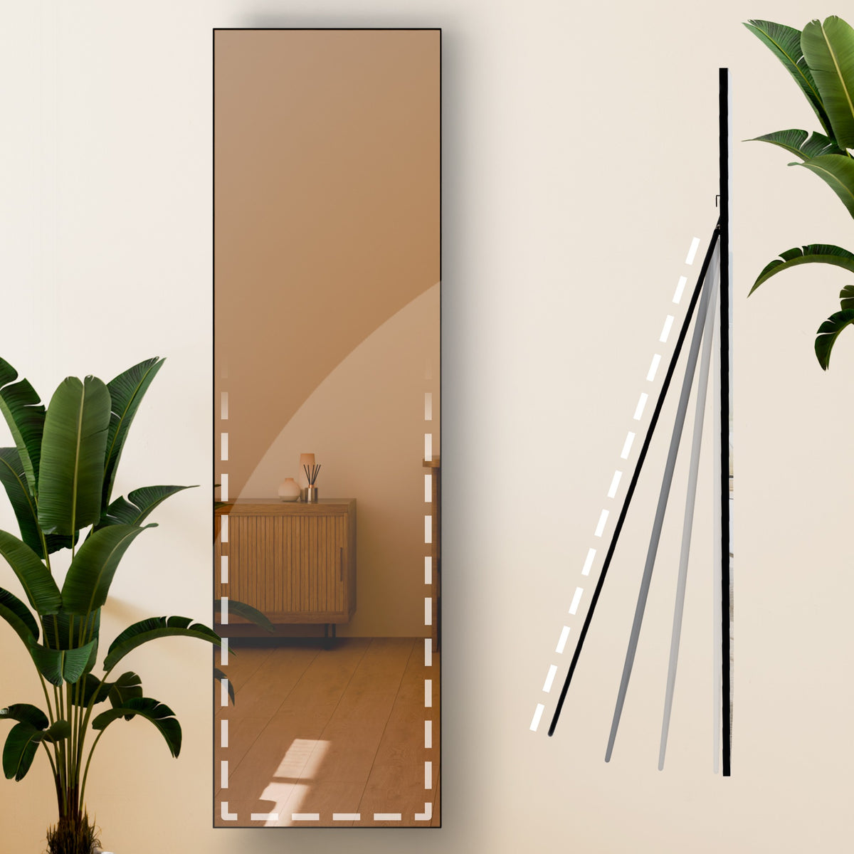 Spiegel Benicia 140x40 cm – Ansicht 3