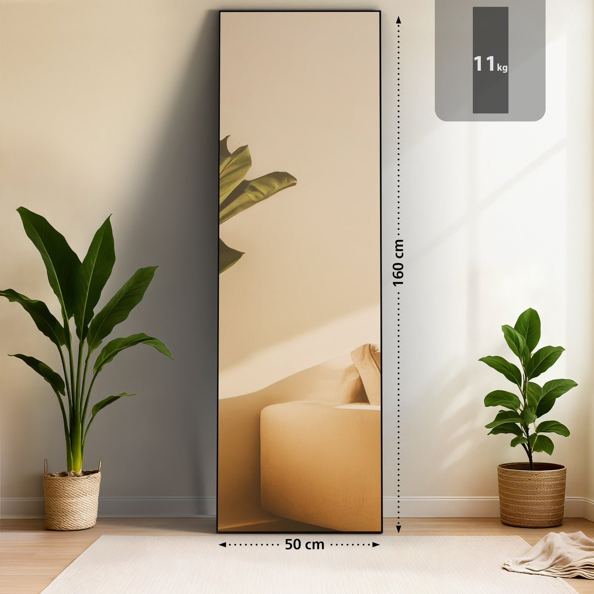Spiegel Benicia 160x50 cm – Ansicht 2