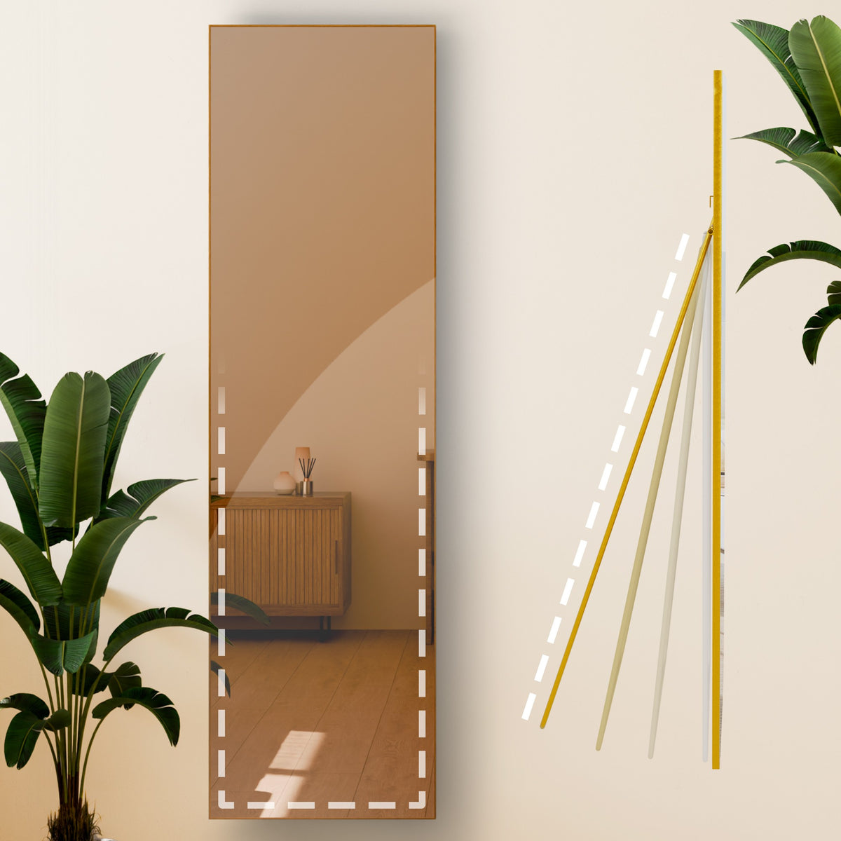 Spiegel Benicia 140x40 cm – Ansicht 10
