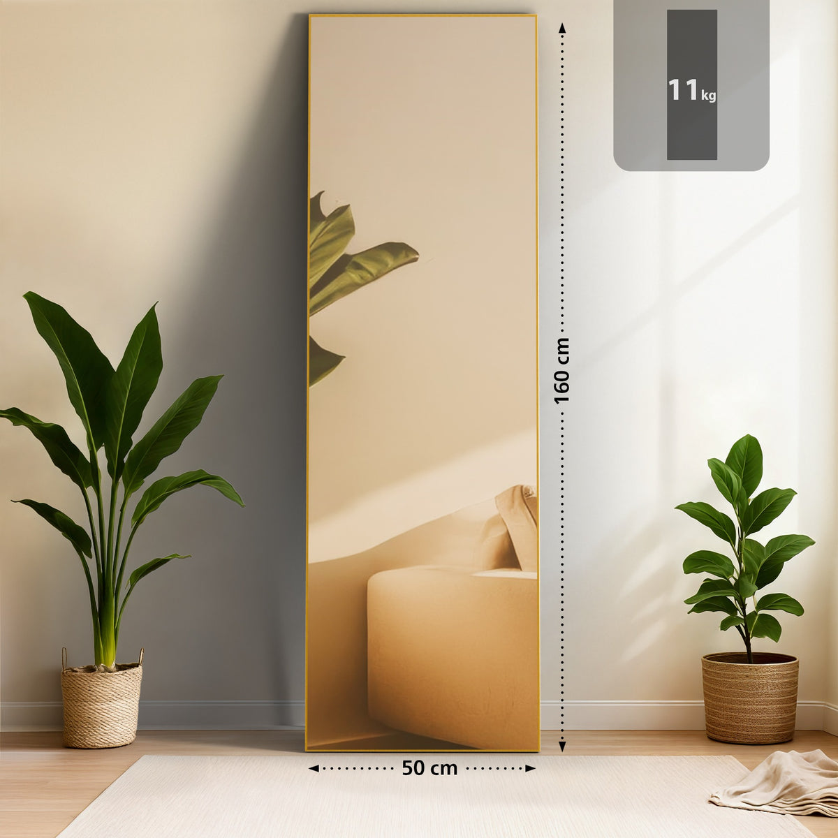 Spiegel Benicia 160x50 cm – Ansicht 9
