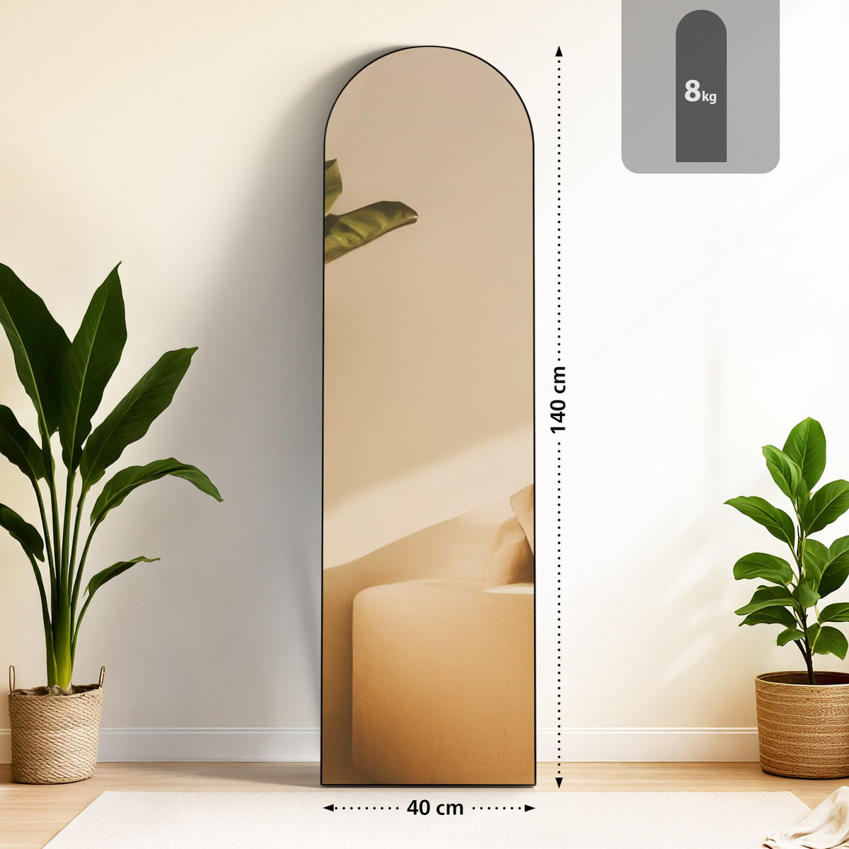 Spiegel Moline 140x40 cm – Ansicht 2