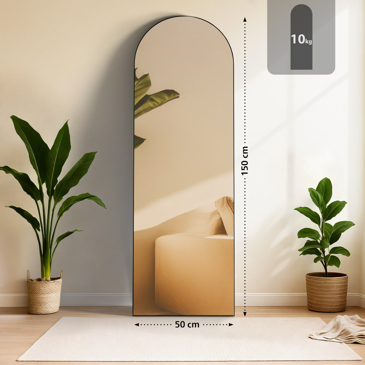 Spiegel Moline 150x50 cm – Ansicht 2
