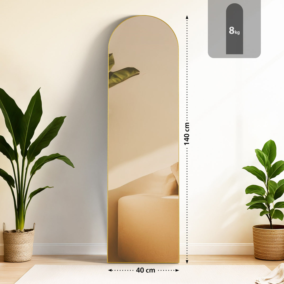 Spiegel Moline 140x40 cm – Ansicht 9