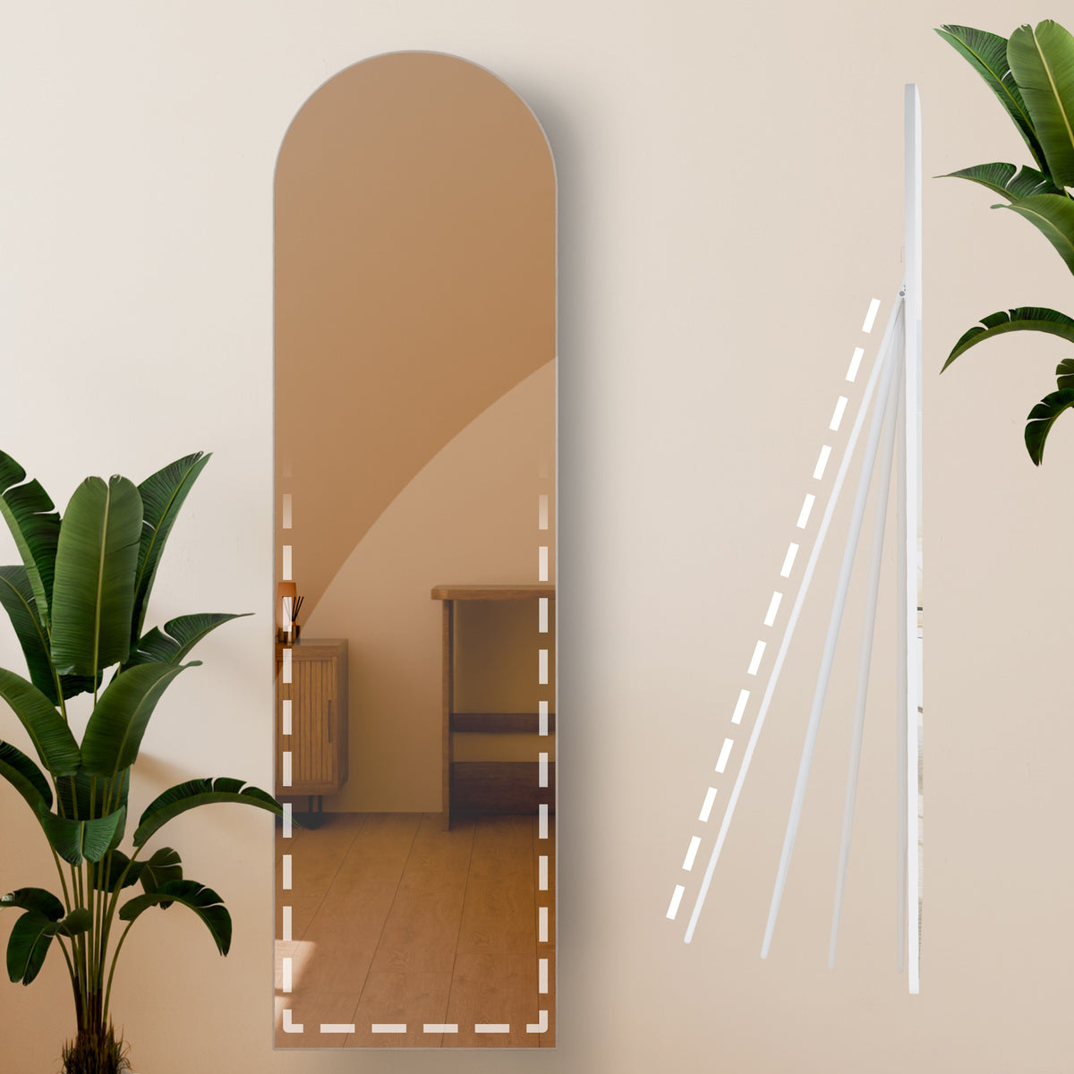 Spiegel Moline 140x40 cm – Ansicht 17