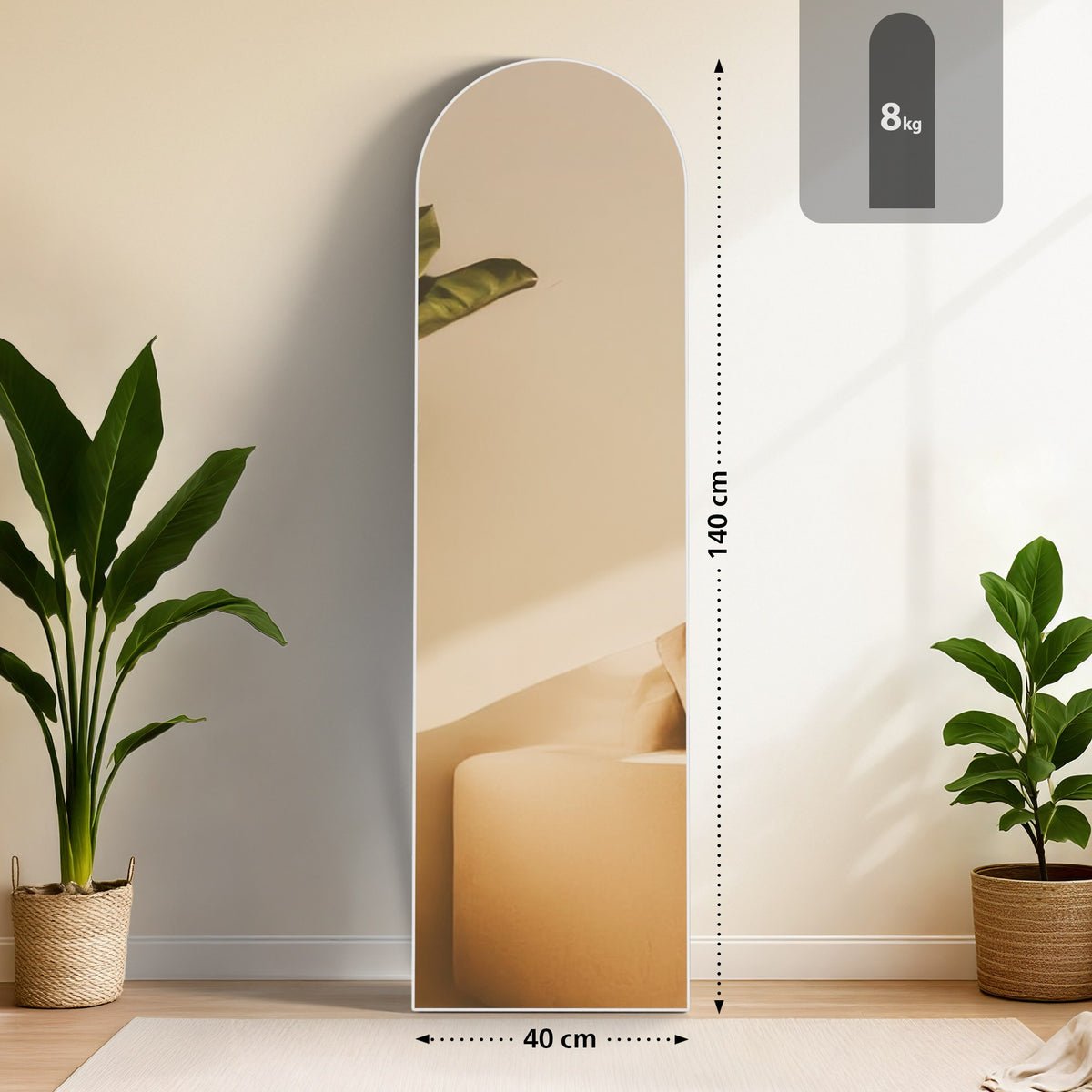 Spiegel Moline 140x40 cm – Ansicht 16