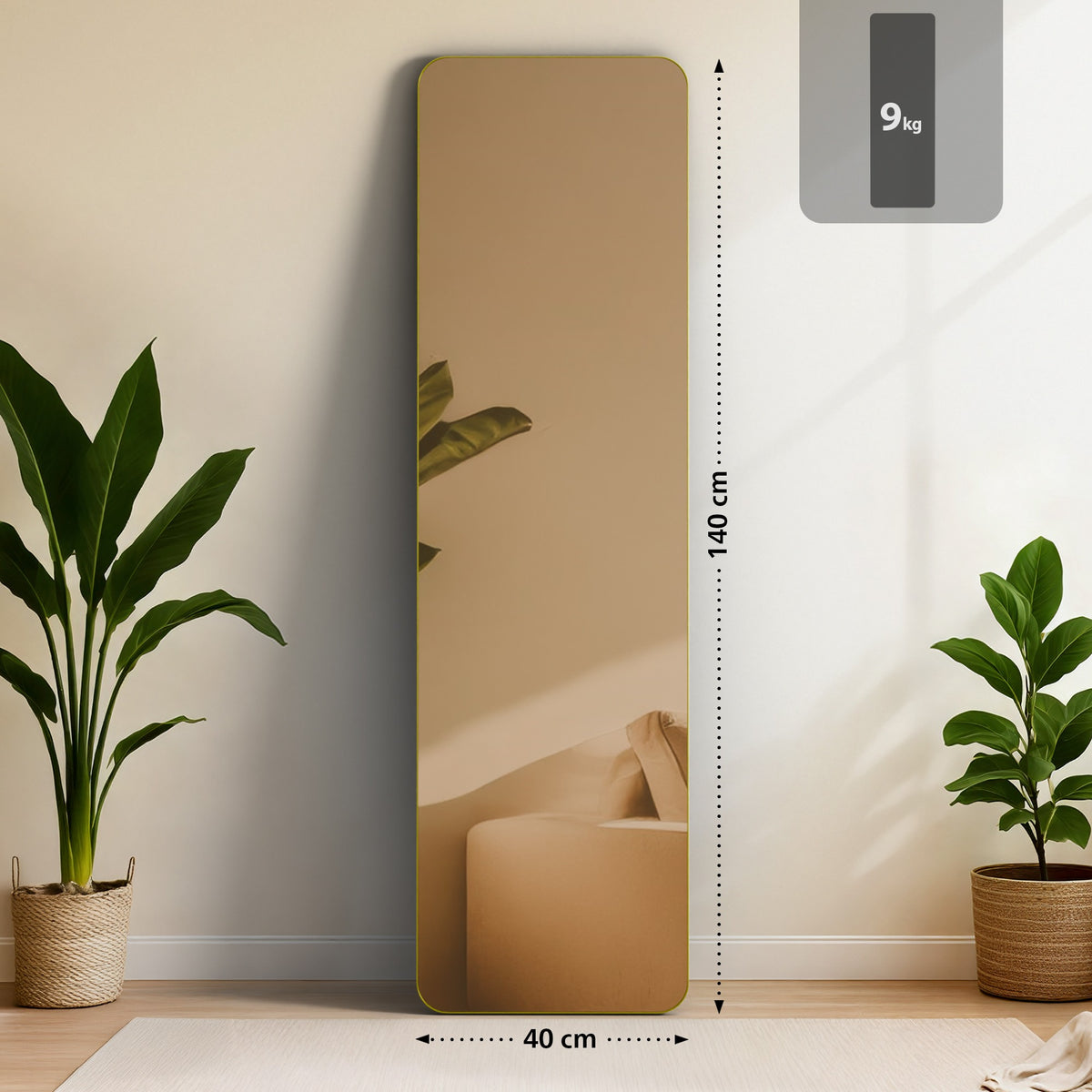 Spiegel Gurnee 140x40 cm – Ansicht 9