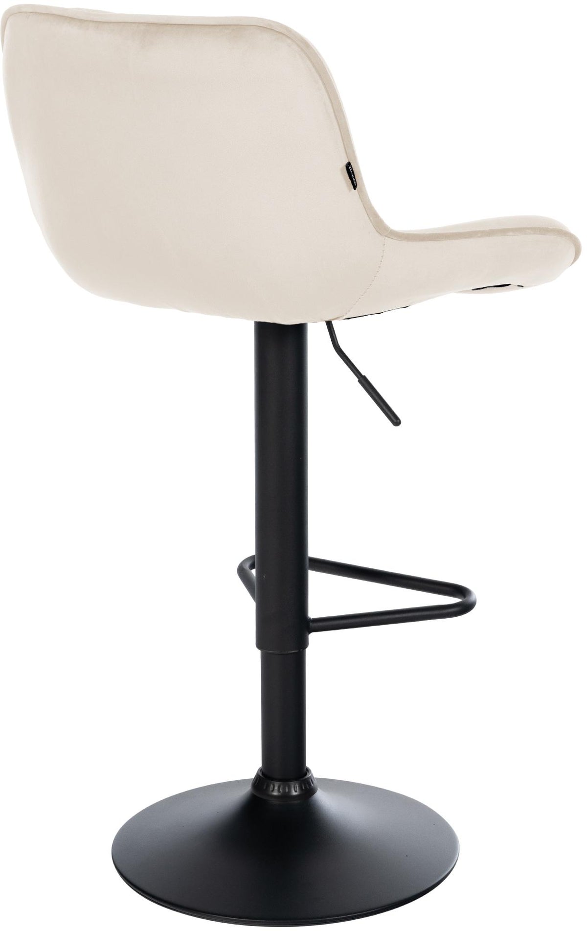 2er Set Barhocker Kasson Samt – Ansicht 6