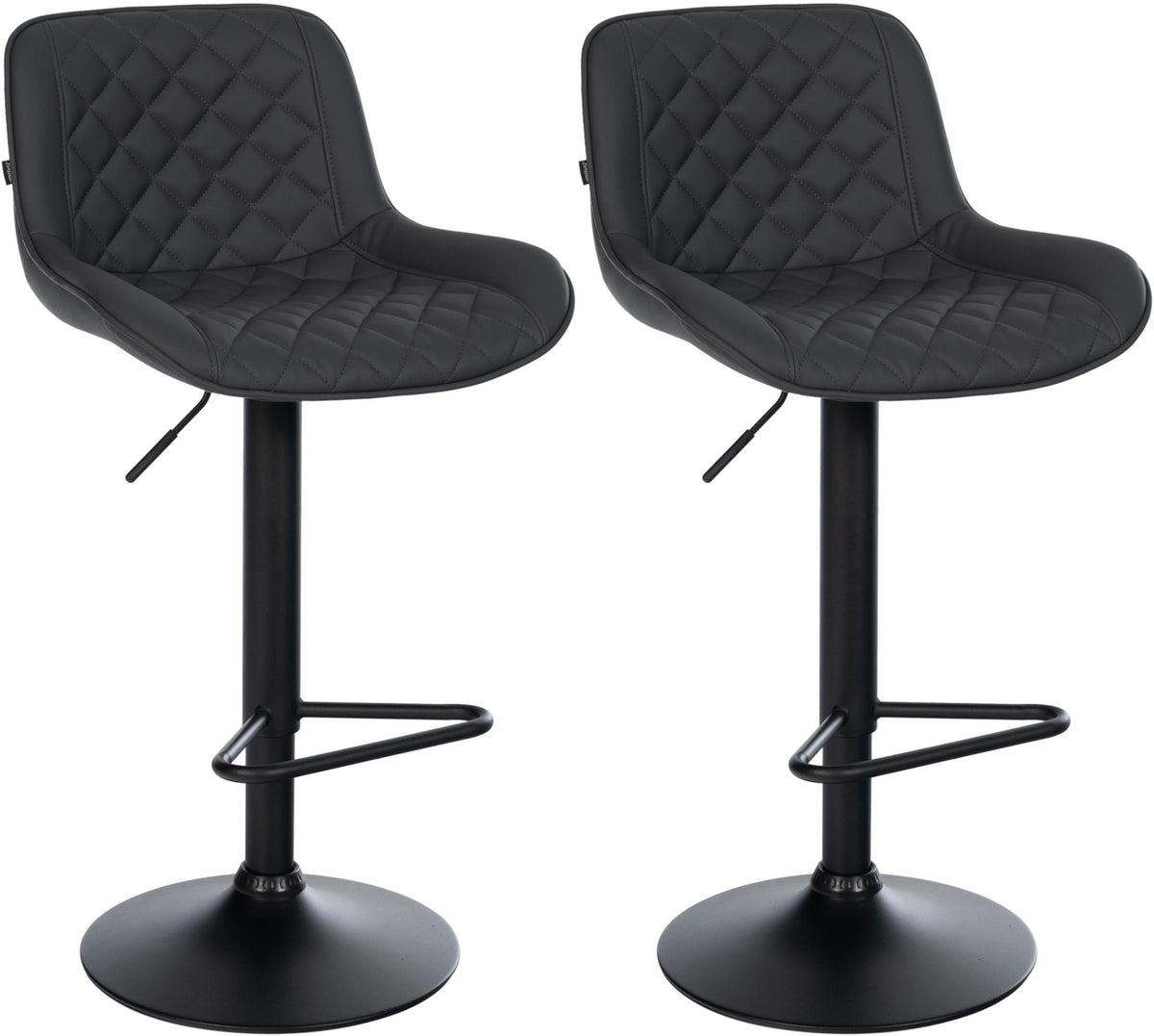 2er Set Barhocker Kasson Kunstleder