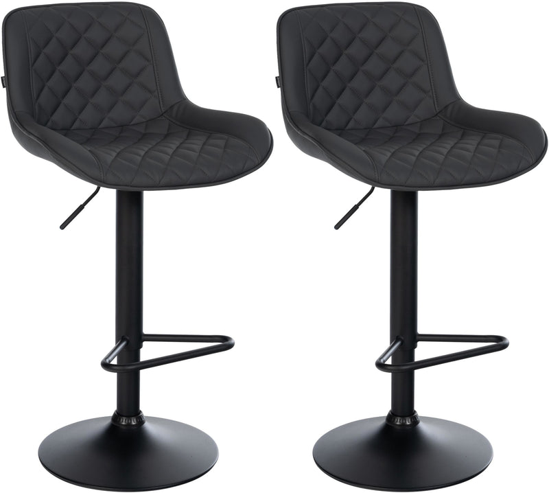 2er Set Barhocker Kasson Kunstleder