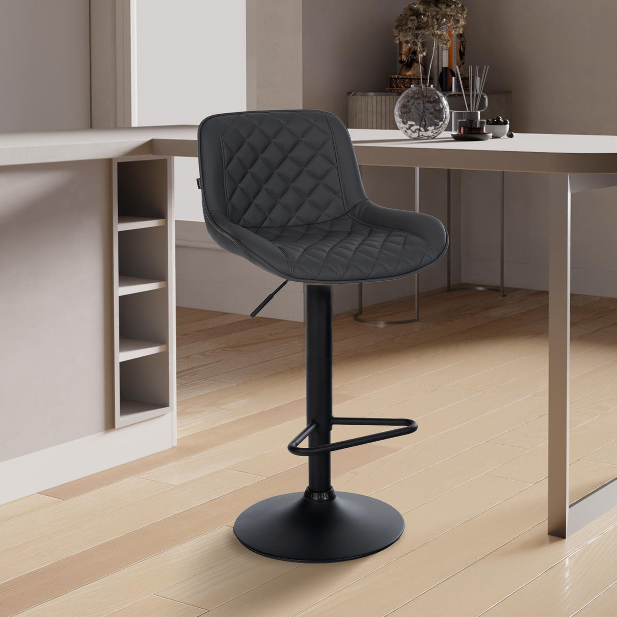 2er Set Barhocker Kasson Kunstleder – Ansicht 3