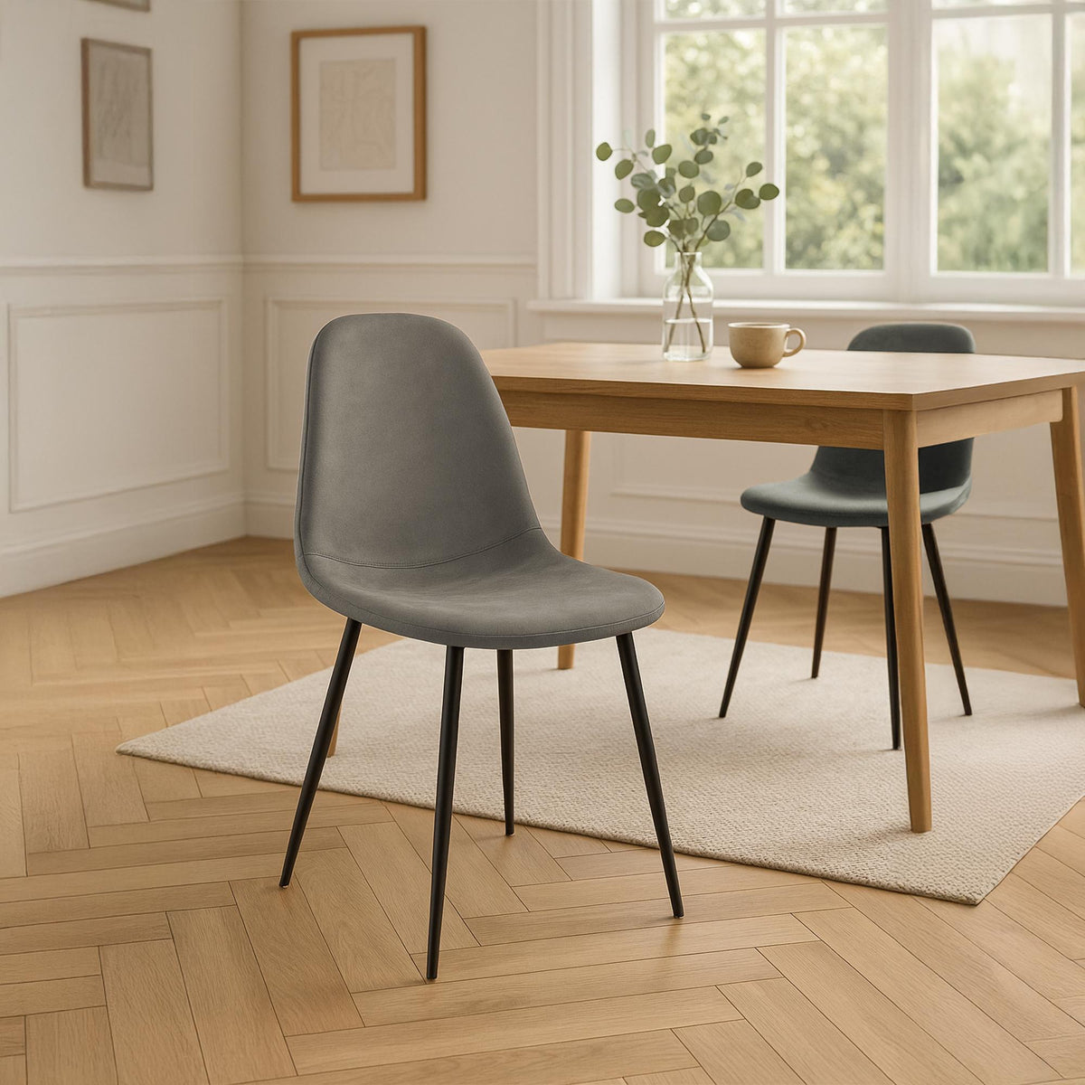 Esszimmerstuhl Napier Vintage Kunstleder – Ansicht 10