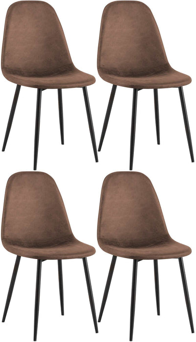 4er Set Esszimmerstühle Napier Kunstleder