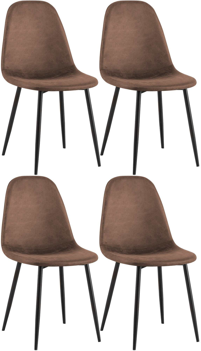 4er Set Esszimmerstühle Napier Kunstleder