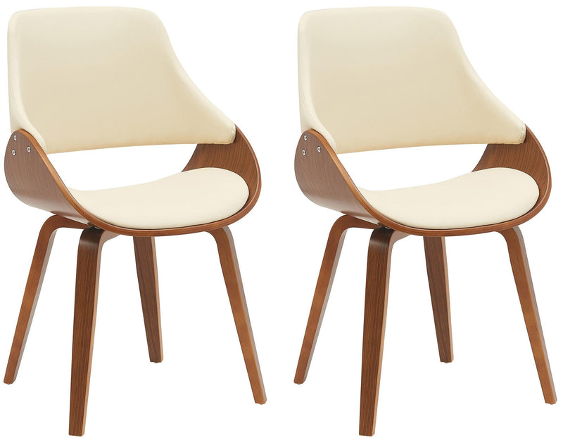 2er Set Esszimmerstuhl Vangale Kunstleder