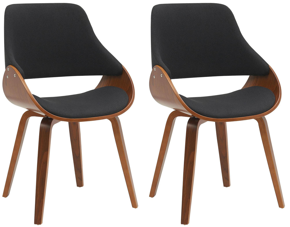2er Set Esszimmerstuhl Vangale Stoff – Ansicht 16