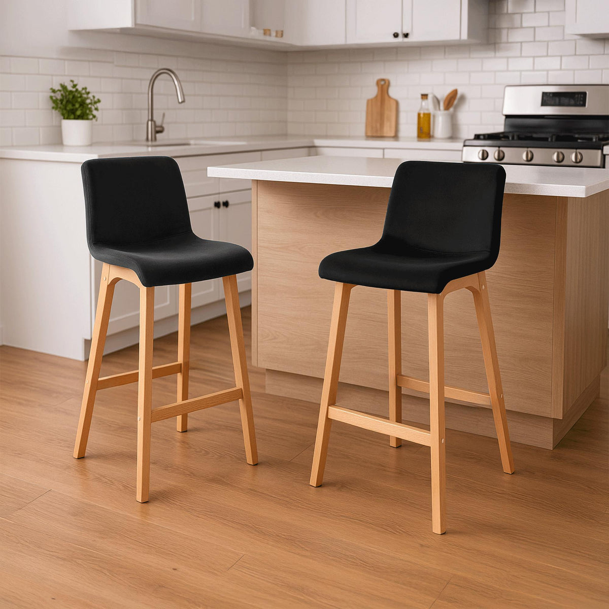 Barhocker Hoover Samt Natura – Ansicht 3