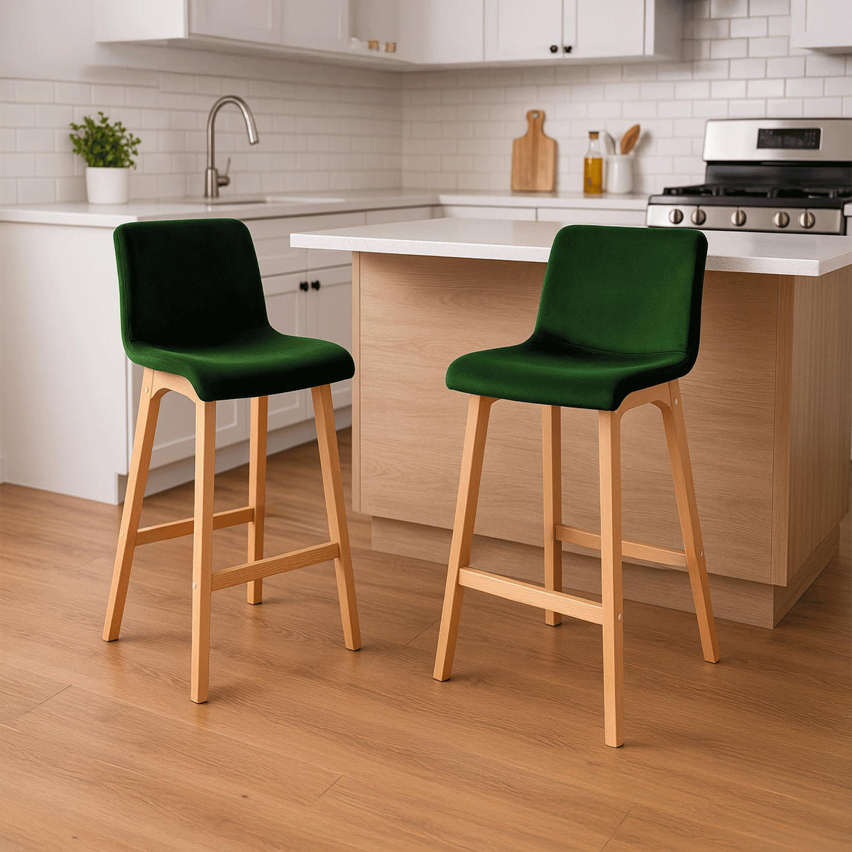Barhocker Hoover Samt Natura – Ansicht 17