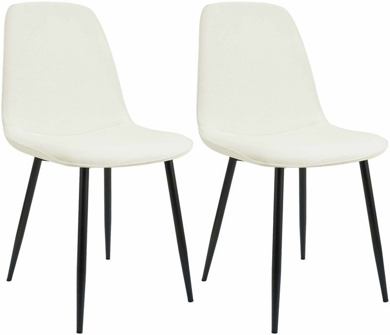 2er Set Esszimmerstuhl Maryam Stoff
