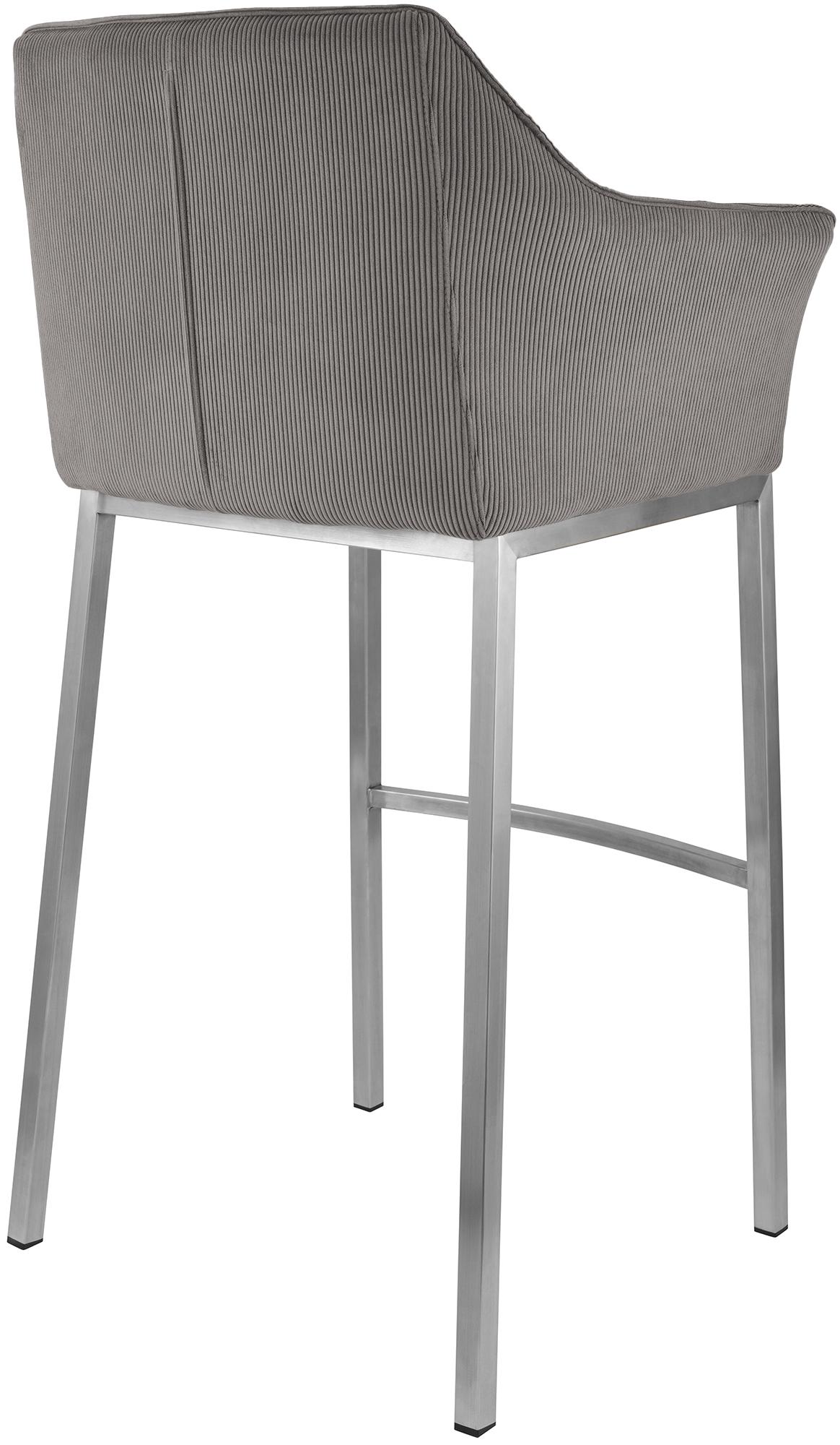Barhocker Damaso E Cord mit 4-Fuß Gestell – Ansicht 13