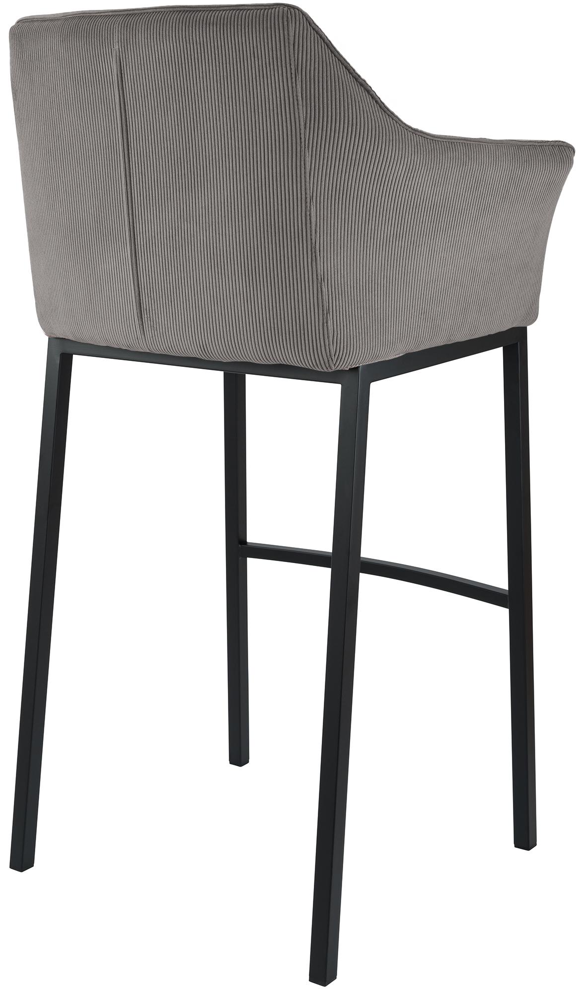 Barhocker Damaso B Cord mit 4-Fuß Gestell – Ansicht 13