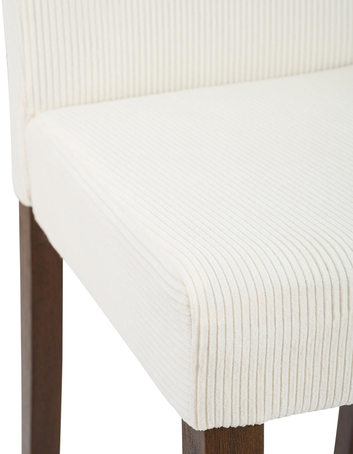 2er Set Esszimmerstuhl Ina Cord antik dunkel – Ansicht 7