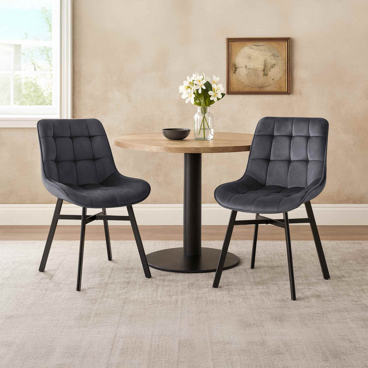 Stuhl Colby Samt – Ansicht 10
