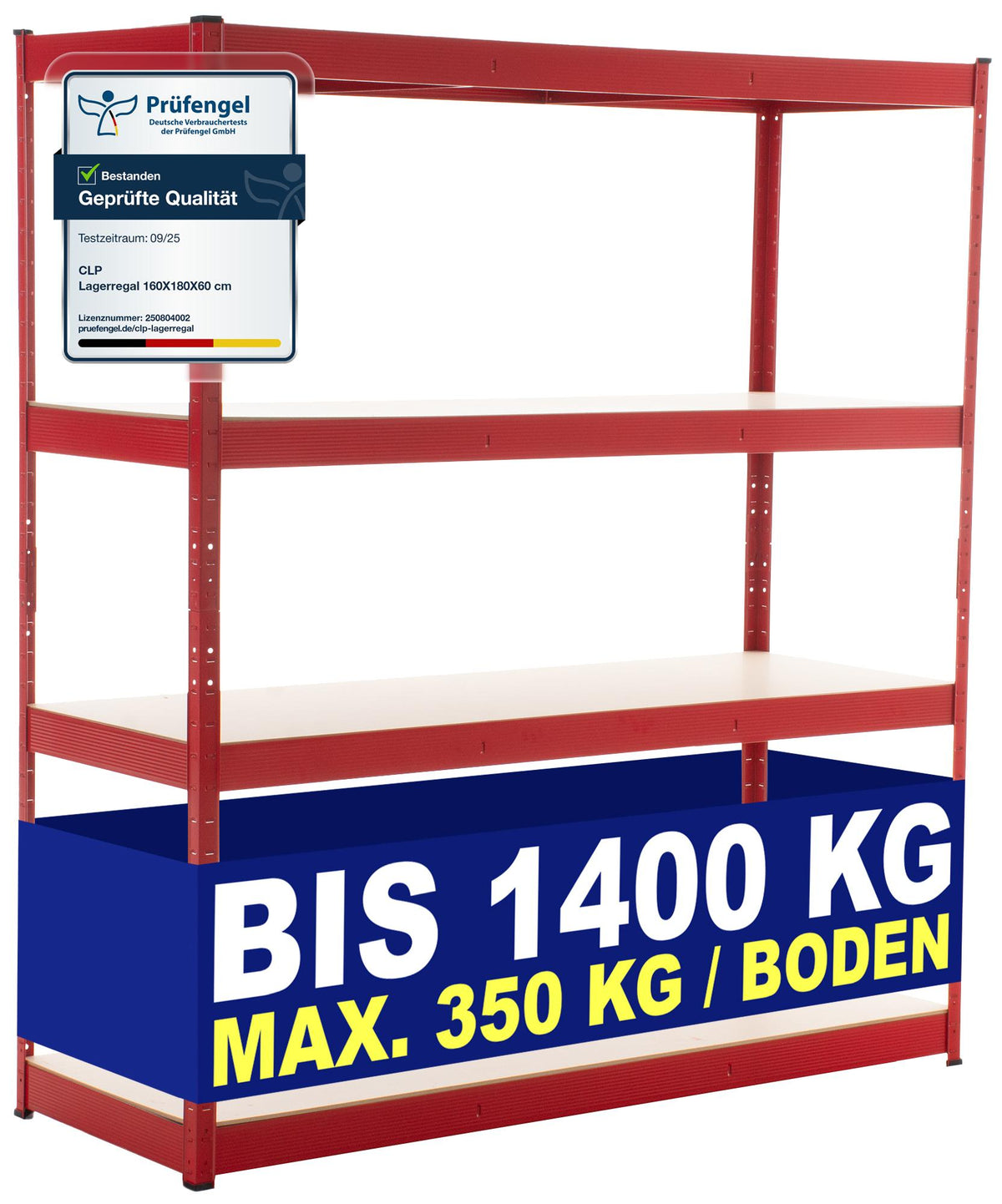 Lagerregal 160x60x180 cm – Ansicht 8