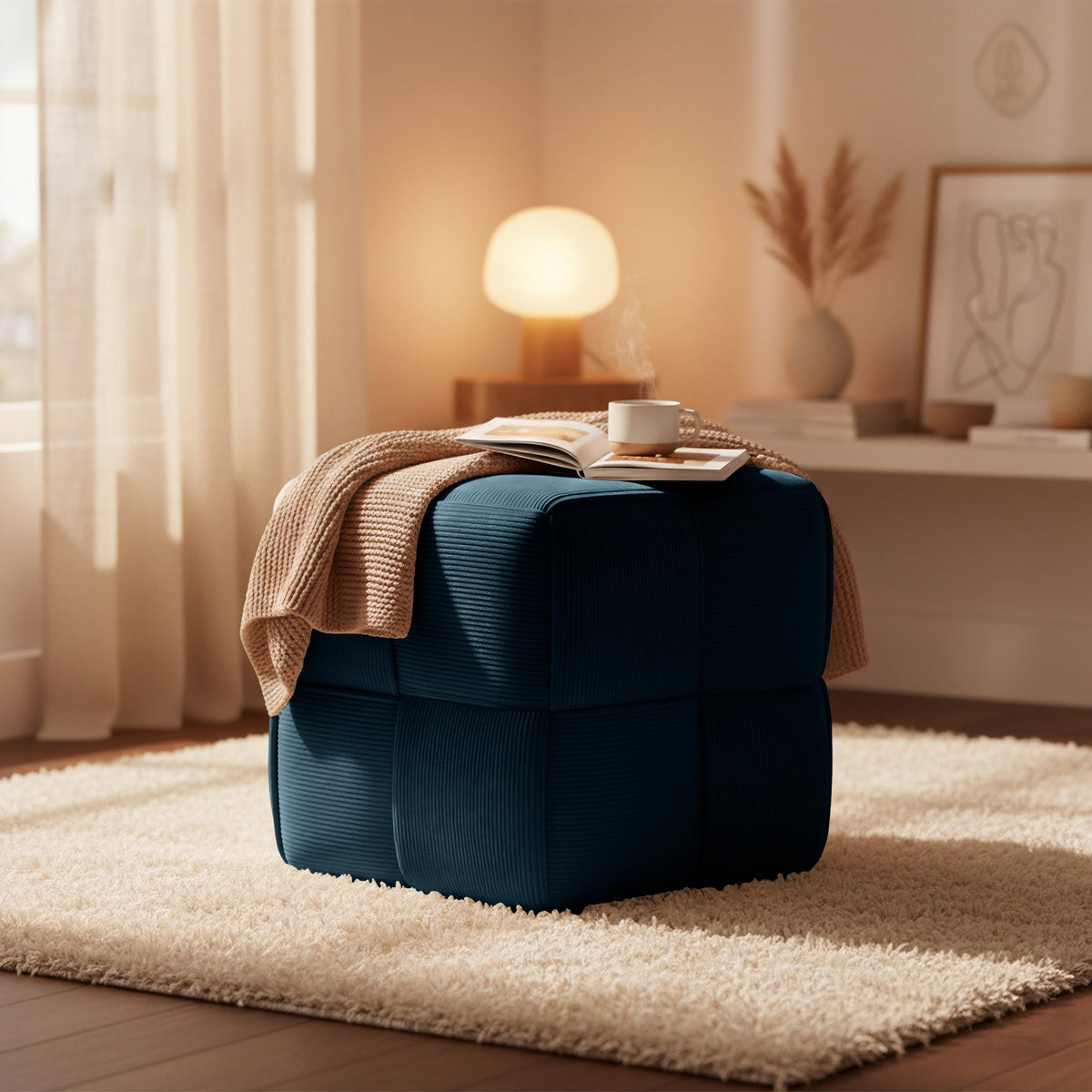 Sitzhocker Forinta Cord – Ansicht 20