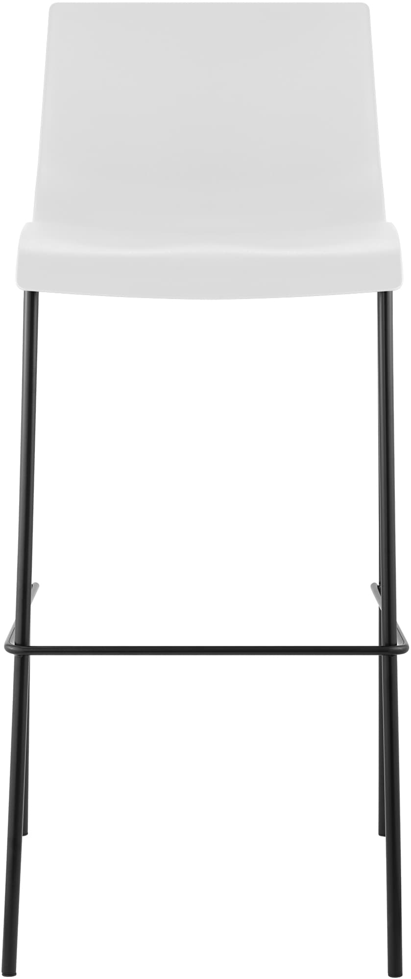 Barhocker Hoover 4-Fuß Gestell schwarz – Ansicht 4