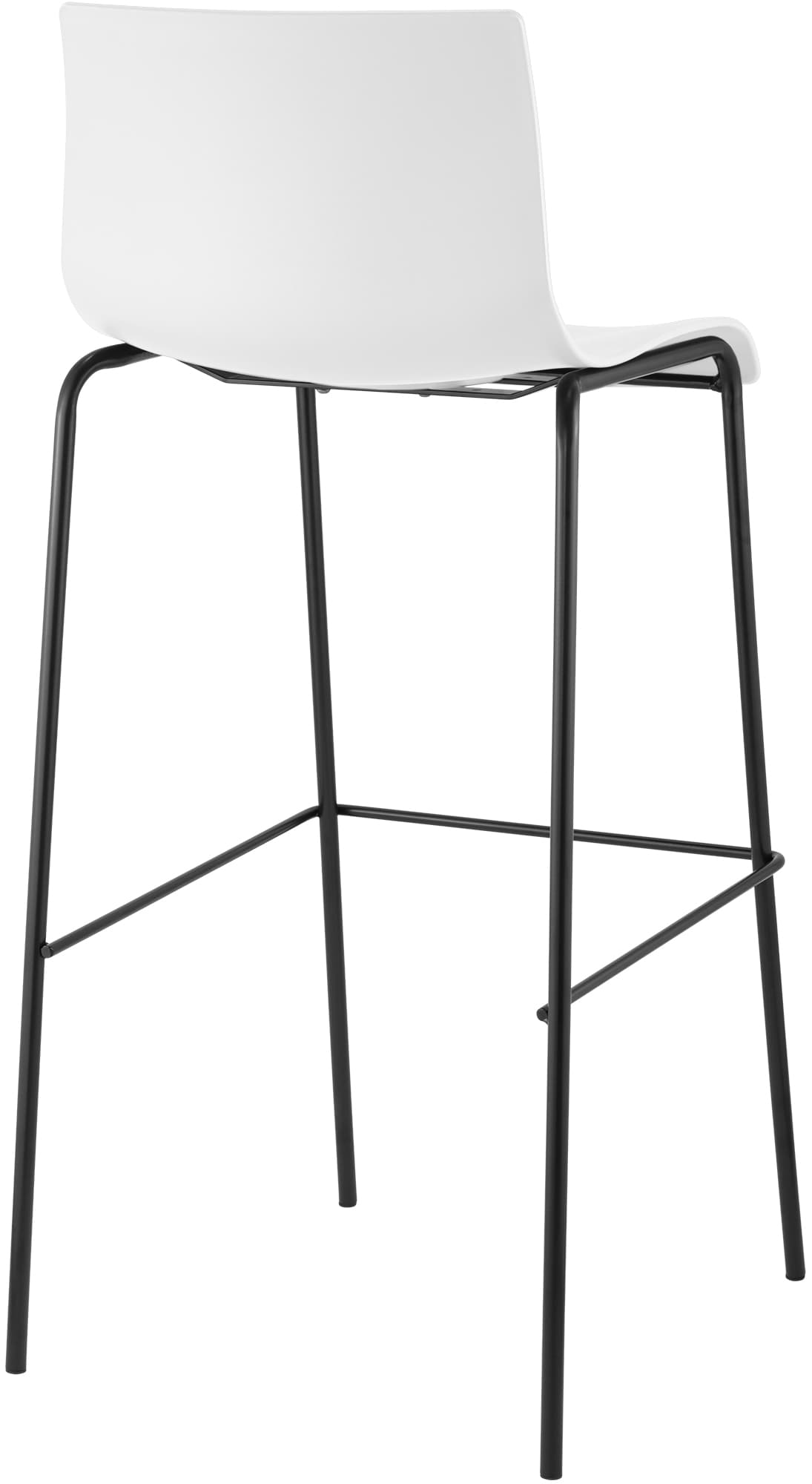 Barhocker Hoover 4-Fuß Gestell schwarz – Ansicht 6