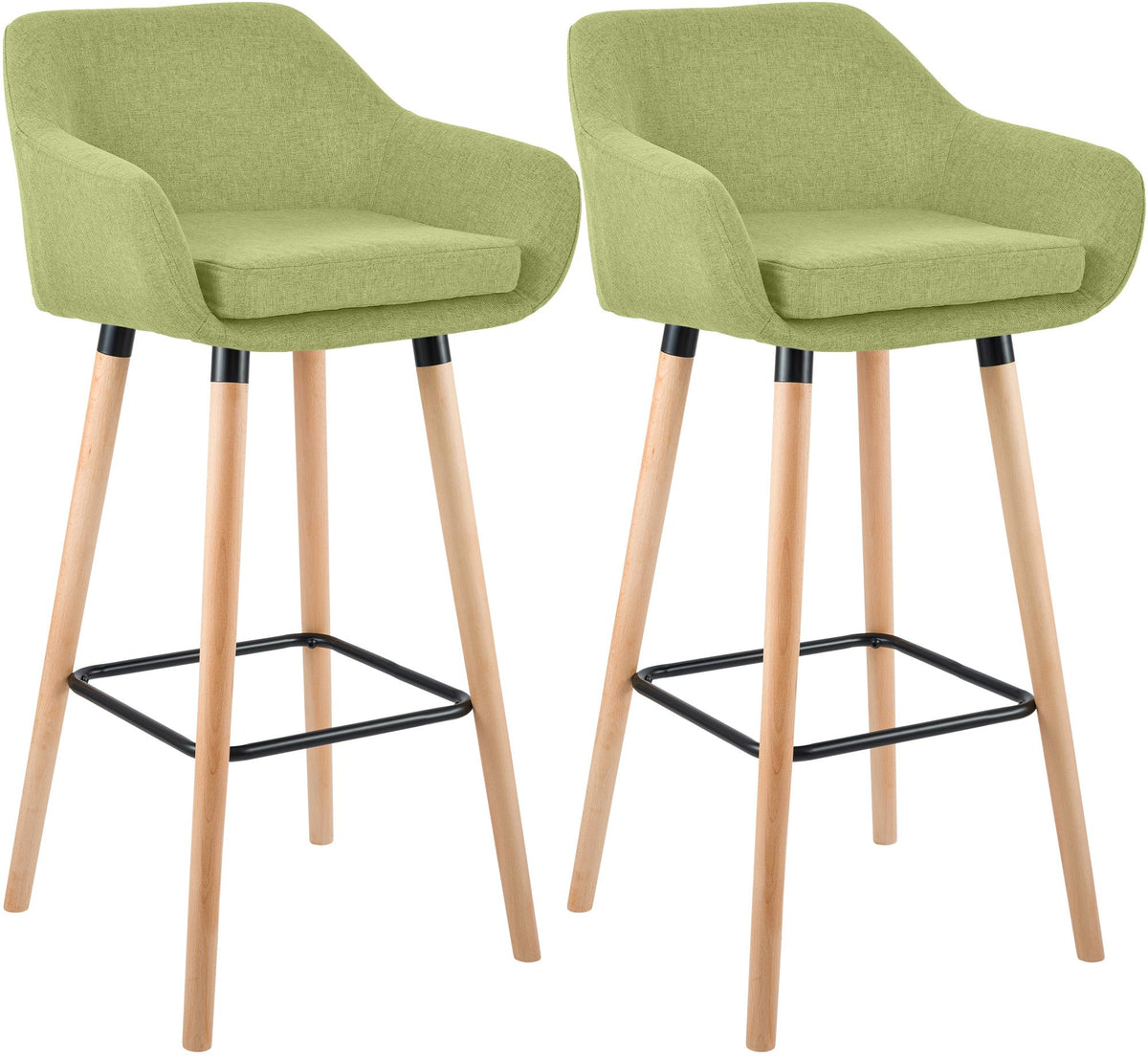 2er Set Barhocker Grant Stoff – Ansicht 15