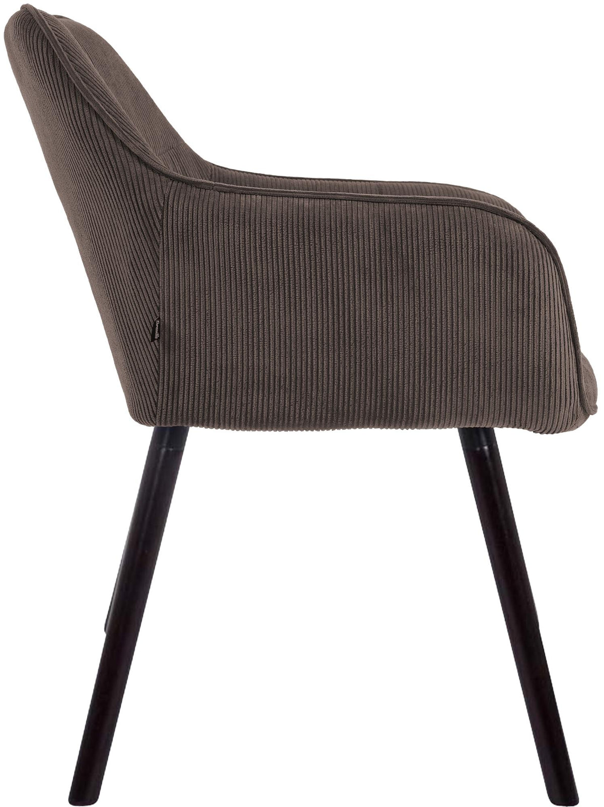 Esszimmerstuhl Vienna Cord schwarz – Ansicht 5
