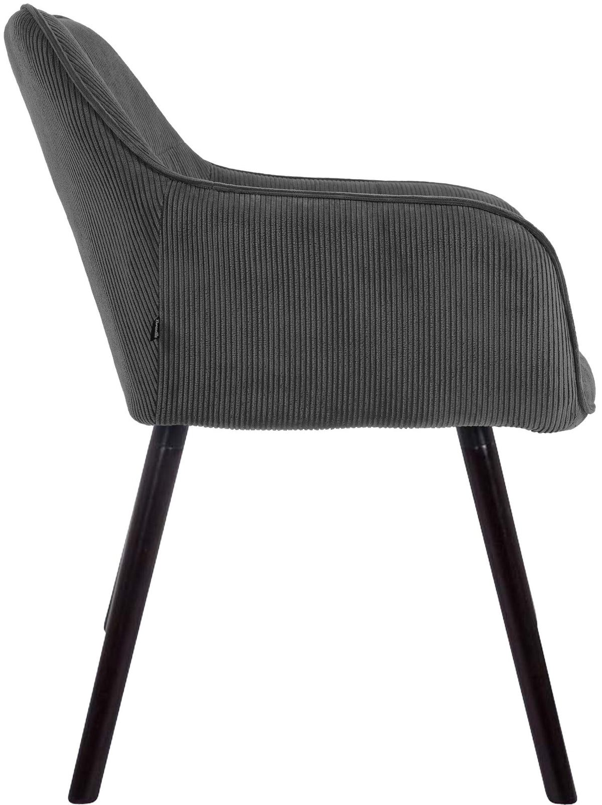 Esszimmerstuhl Vienna Cord schwarz – Ansicht 19