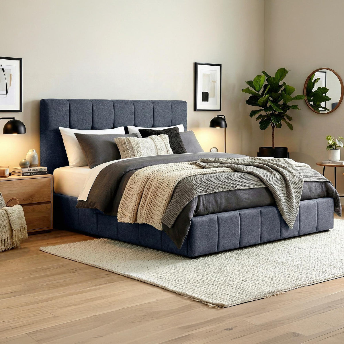 Bett Ladia Stoff 180x200 cm – Ansicht 10