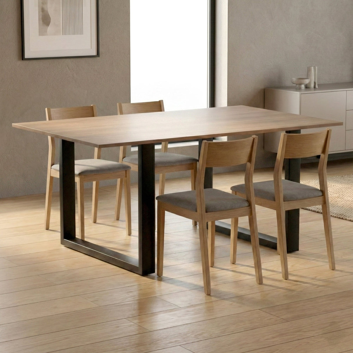 2x Tischbeine Ilkan, 90 cm – Ansicht 3