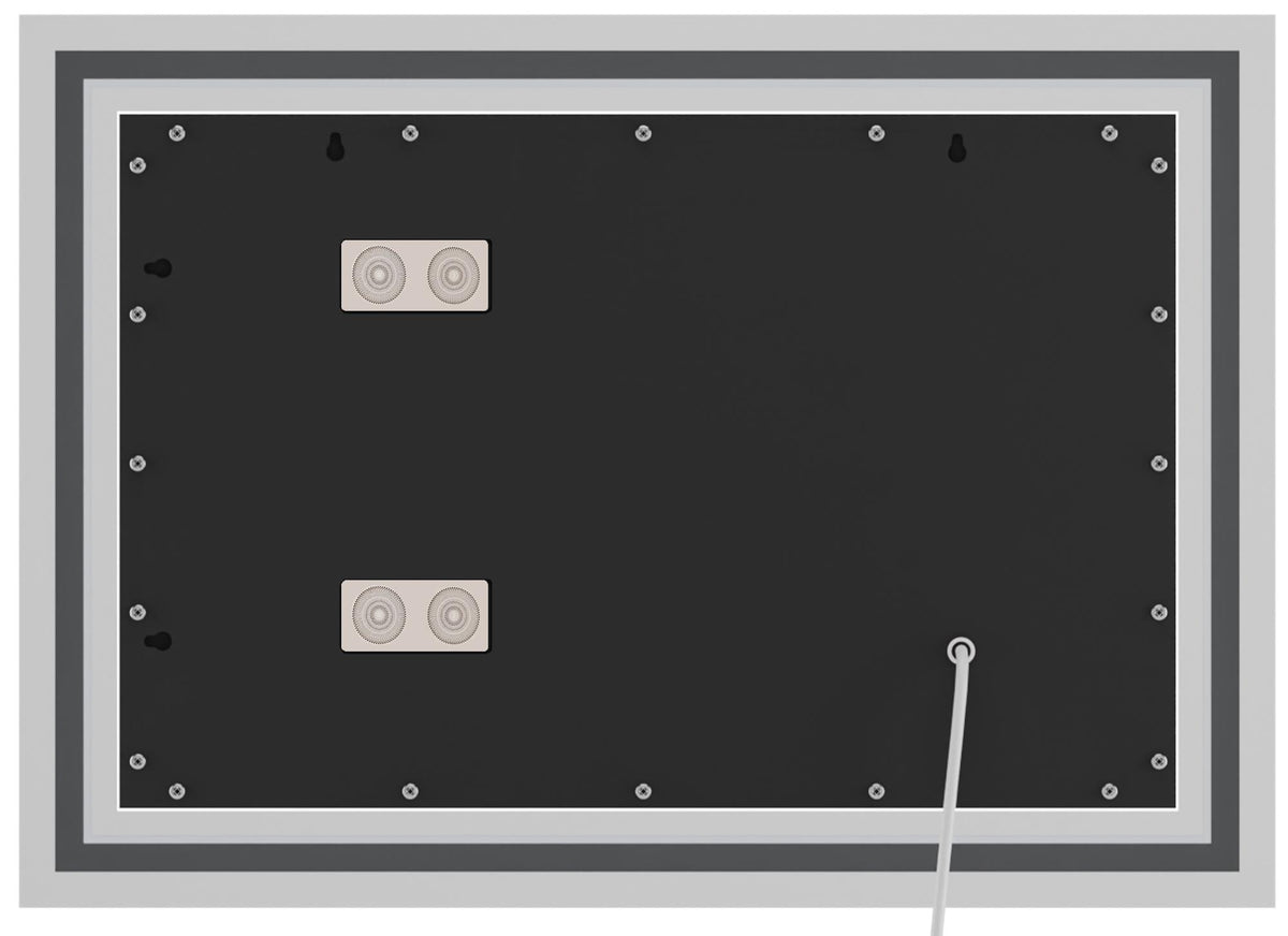 Badspiegel Jaffrey 50x70 mit Bluetooth – Ansicht 7