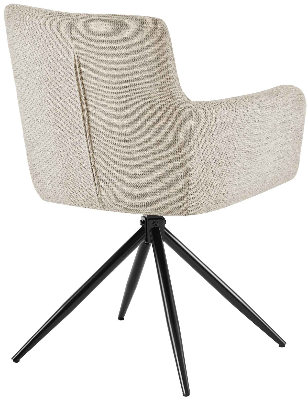 2er Set Esszimmerstuhl Jonah Stoff – Ansicht 6