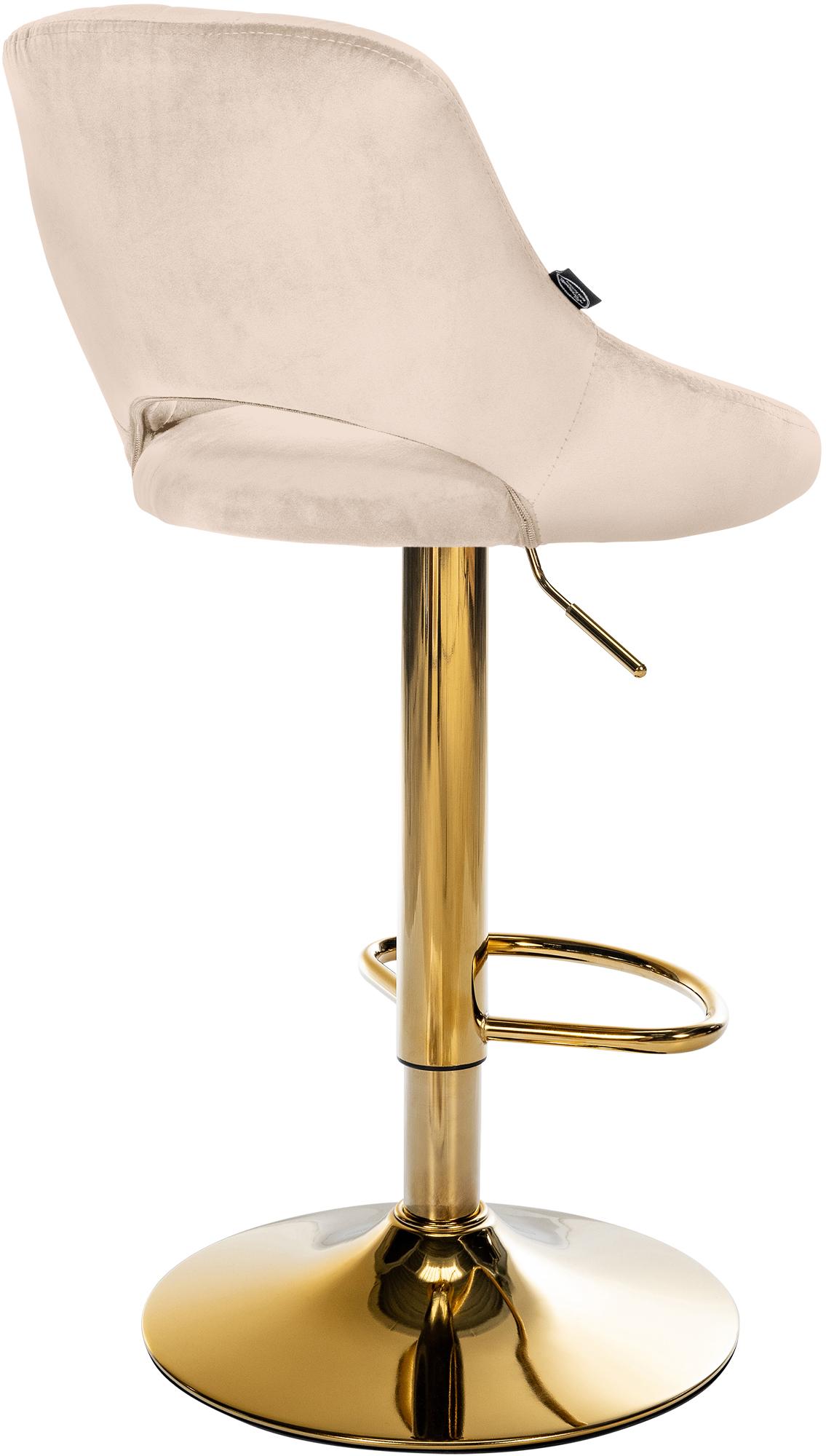Barhocker Milet Samt gold – Ansicht 20