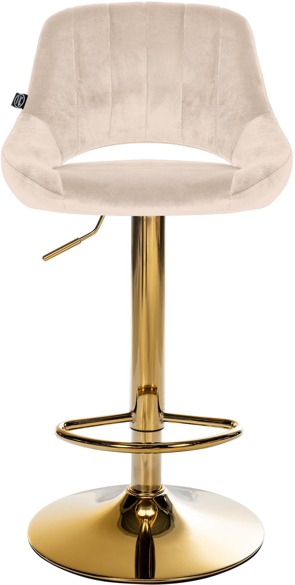 2er Set Barhocker Milet Samt G – Ansicht 18