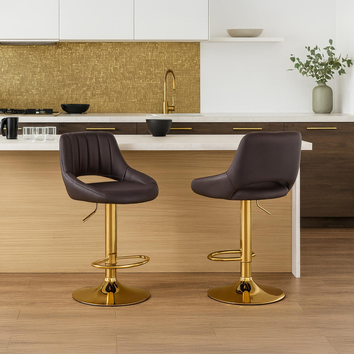 2er Set Barhocker Milet Kunstleder G – Ansicht 3