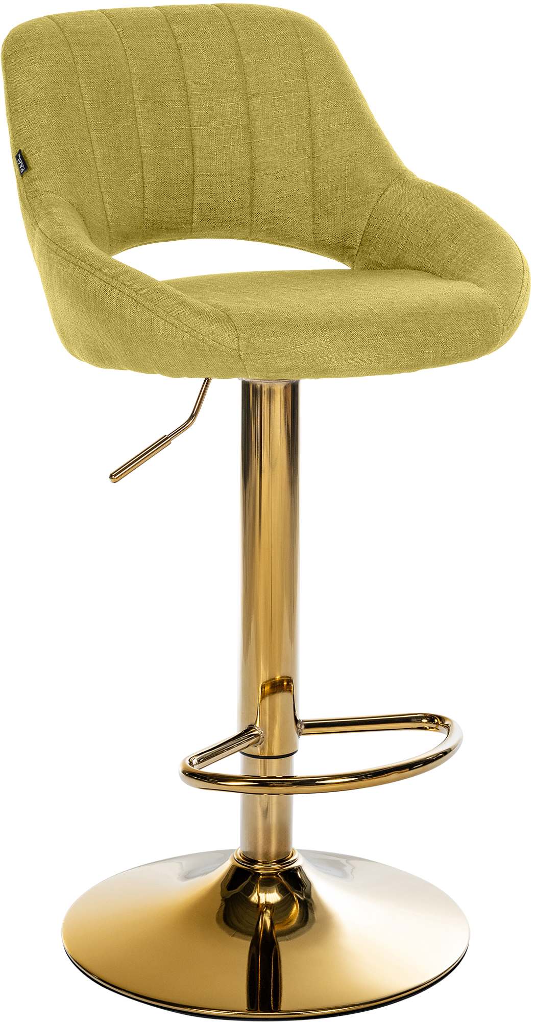 Barhocker Milet Stoff gold – Ansicht 15