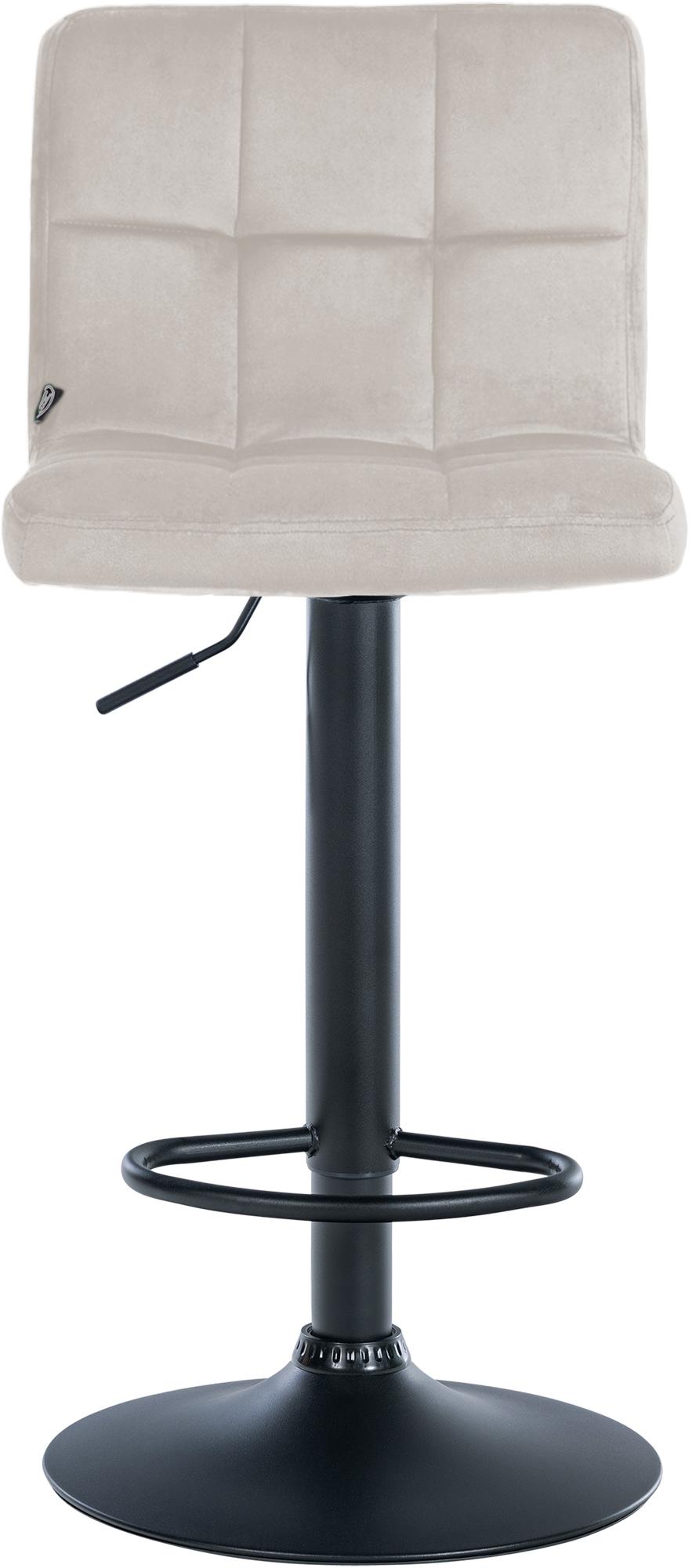 Barhocker Peru Samt schwarz – Ansicht 12