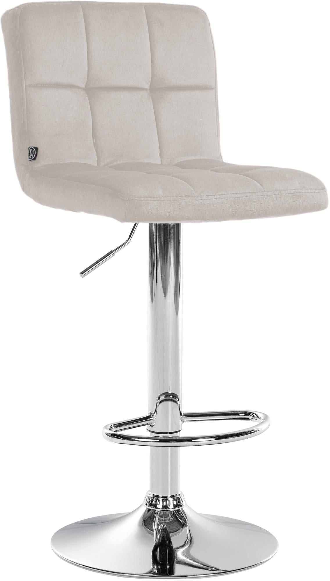 Barhocker Peru Samt chrom – Ansicht 8
