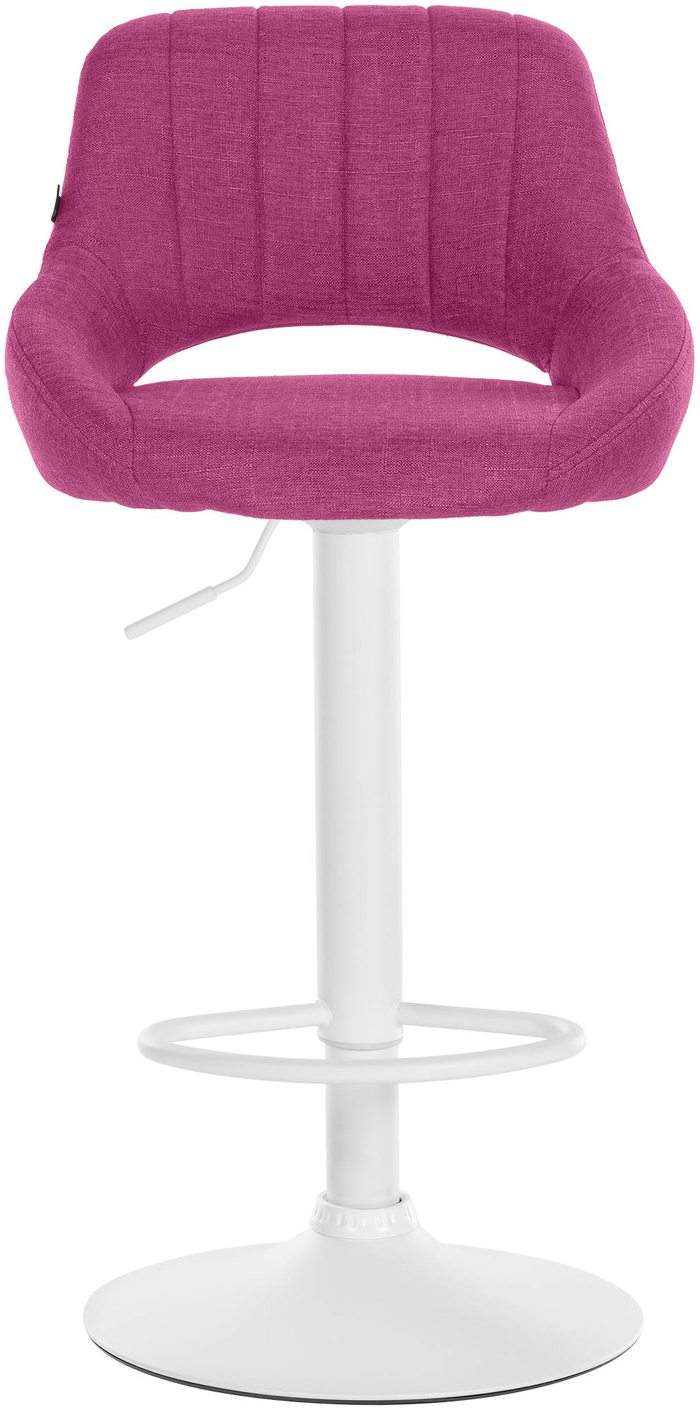 Barhocker Milet Stoff weiß – Ansicht 4