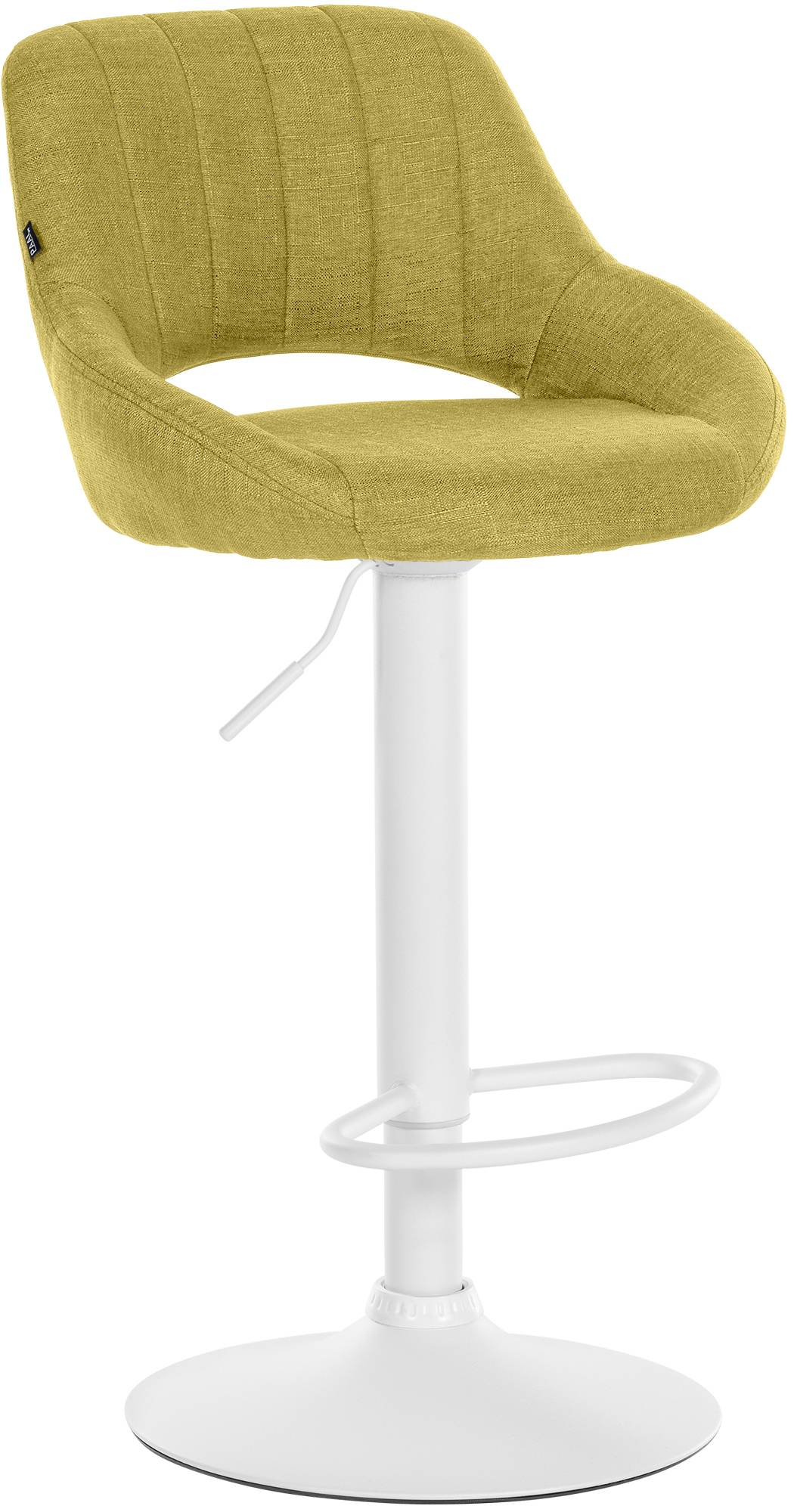 Barhocker Milet Stoff weiß – Ansicht 8